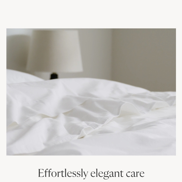 NIB Serenity Bamboo Luxury Sheet Sets, Twin XL, Split King White - Picture 4 of 5